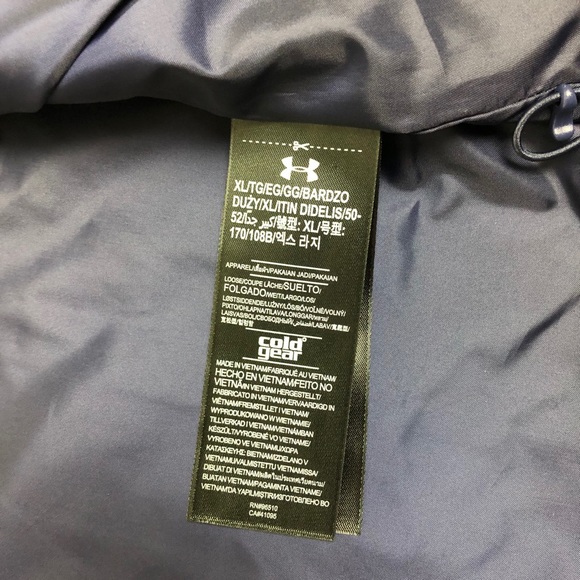 Under Armour Storm Team Infrared Womens Full Zip Hooded Jacket Size S 1247793410 - Picture 15 of 15